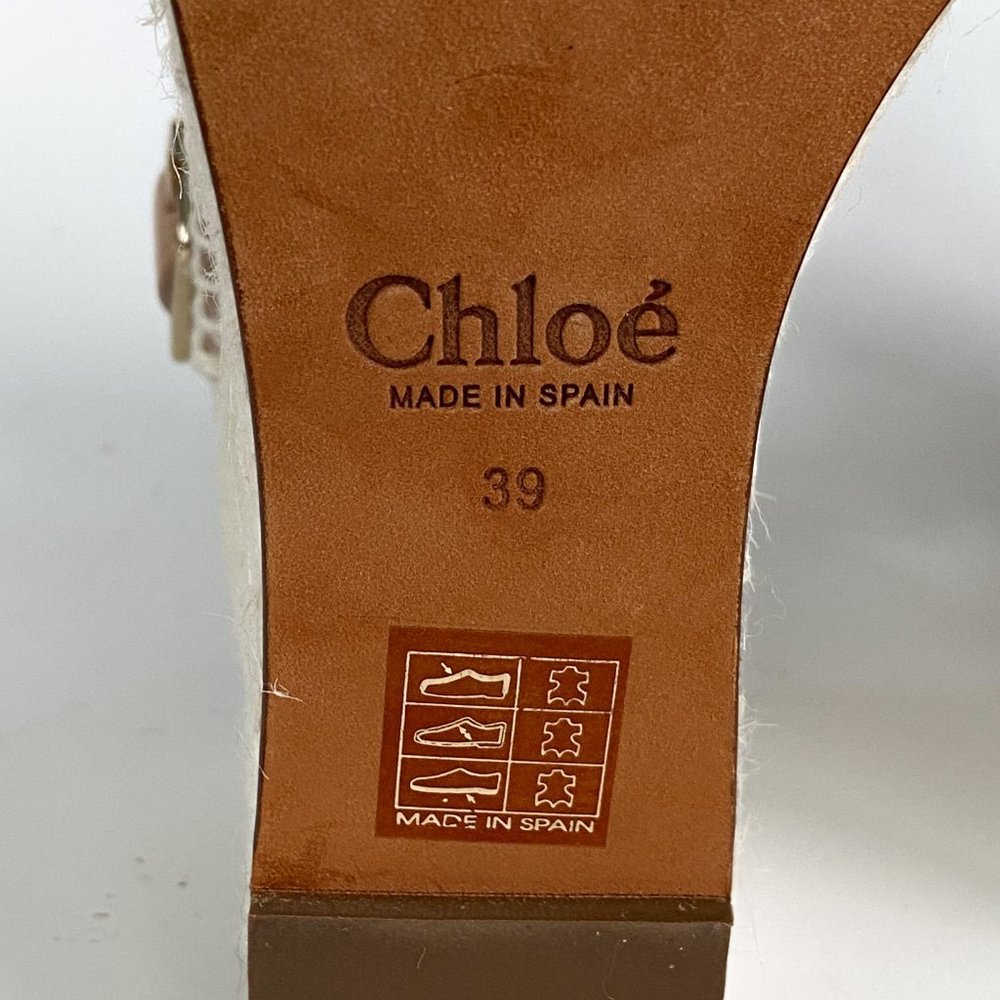 Chloe Lauren Grommet Espadrille Platform Wedges - Picture 4 of 9
